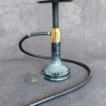 قلیان تنه کوتاه فنری شیشه کوچک کد 14